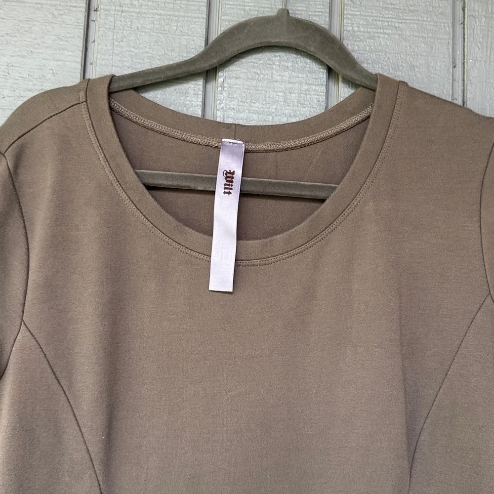 Wilt Gray Dress Short Sleeve Dress XL
